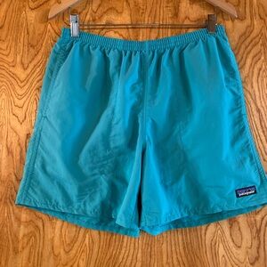 Patagonia Teal Men's Swim Trunks